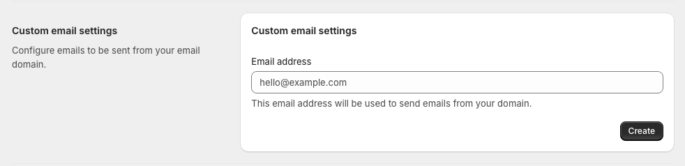 Custom Email Settings to send download emails from your own verified domain instead of the ABC sender